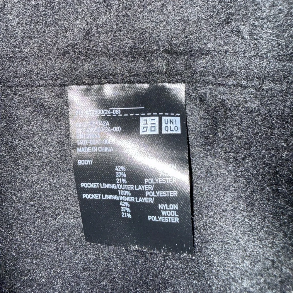 Uniqlo Elegant Black Trench Coat - Picture 7 of 8